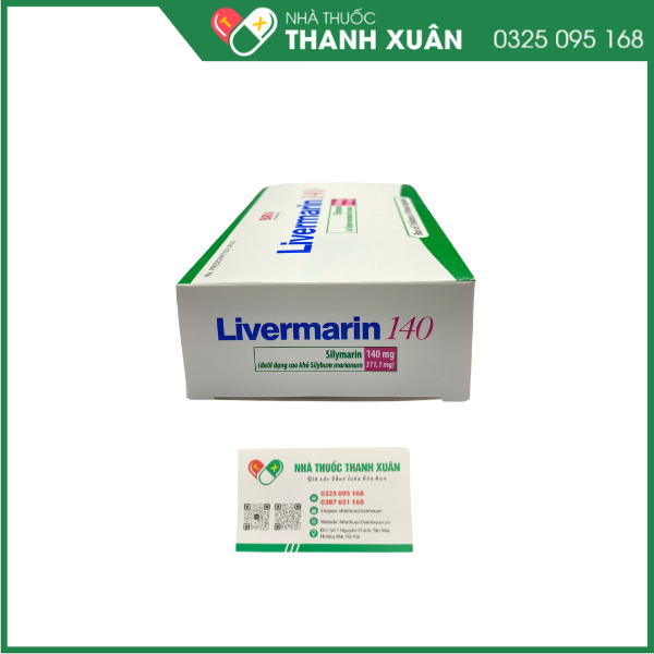 Thuốc Livermarin 140 BRV bảo vệ gan, điều trị rối loạn chức năng gan